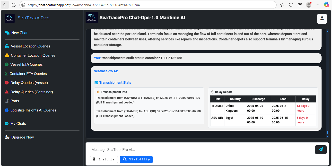 ChatOps Screenshot